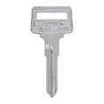 thumbnail image 1 of Automotive Blank VL6 Double Sided Universal Key for Volvo - Silver, Pack of 10, 1 of 1