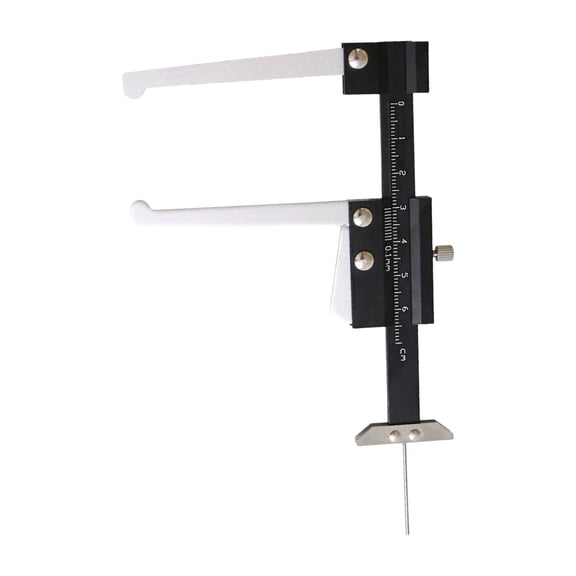 Automotive Brake Disc Micrometer 0-60mm Stainless Steel Brake Disc Depth Measuring Caliper For Precisions Measurement