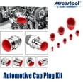 thumbnail image 2 of Jurassic Classic Auto Parts Water Pump Heater Core Hose Caps – Fits Acura 5/8" & 3/4" Blockoff Plugs 2 of 6