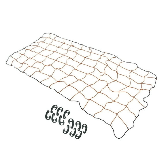 Automotive Cargo Stretch Web Elastic Tie Down Net 4 x 6