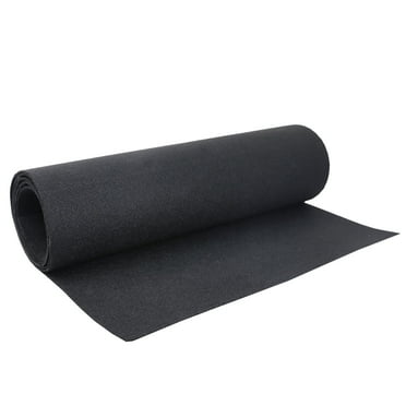 Automotive Carpet & Flooring Stain Resistant, Tear Resistance, 24" x 78", Black