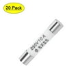 thumbnail image 1 of Automotive Cartridge Fuse 10A 250V 5x25mm Fast Blow Replacement for Car Stereo Audio Alarm Amplifier Ceramic 20pcs, 1 of 5