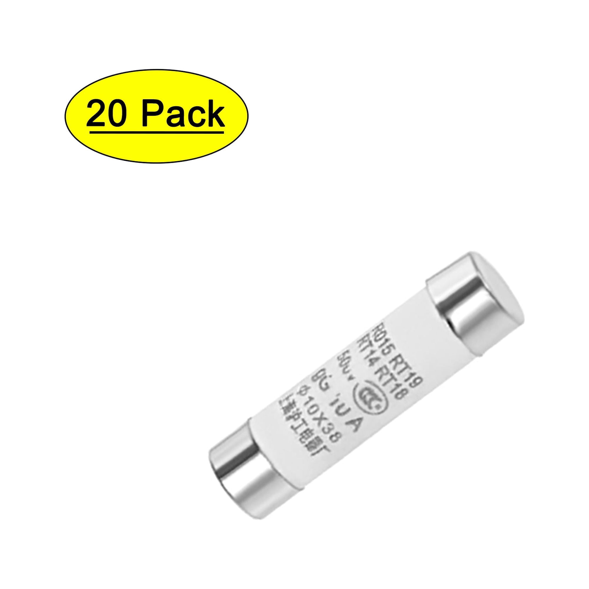 Fusible Sourcingmap sourcing map 5Pcs 5A 500V Coup Rapide Céramique