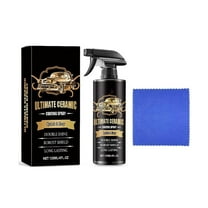 Automotive Ceramic Coating Spray, Nano Coating Pro Sprays for Cars, Nano Repair Fast Wax Polishing Quick Repair,No Pungent Smell, Quick Detailer Spray Wax