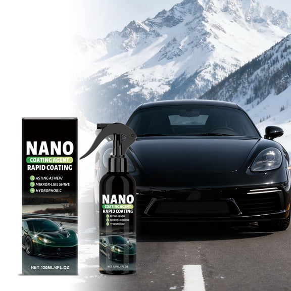 Automotive Ceramic Coating Spray for Waterproof Protection, Mirror Brightening Glaze and Coating Agent, UV Resistant Paint Sealant, High Gloss Protective Layer, Easy Application Ceramic Coating