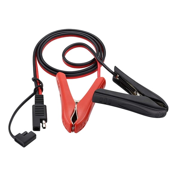 Automotive Charging Extension Cord 2Pin to Clamp Converters Power Cable 10A Heat Resistant Metal Cores