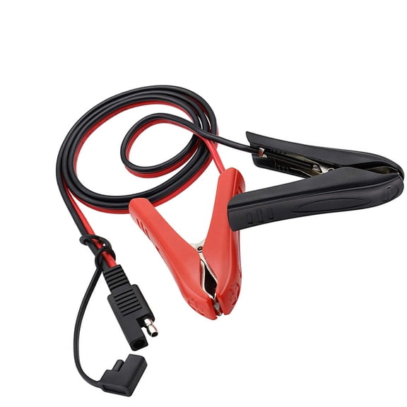 Automotive Charging Extension Cord 2Pin to Clamp Converters Power Cable 10A Heat Resistant Metal Cores