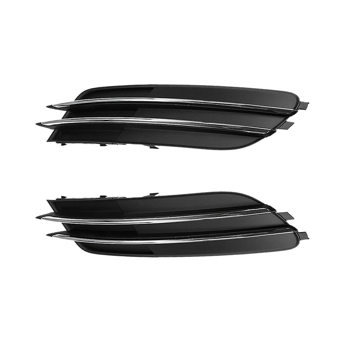 Automotive Chrome Fog Lamp Frame Front Bar Grille Fog Lamp Cover