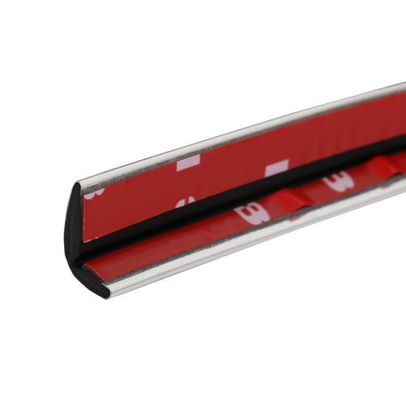 Automotive Chrome Trim L-Shape Corner Moulding Strips for Car/Truck Body Side Window Door Edge