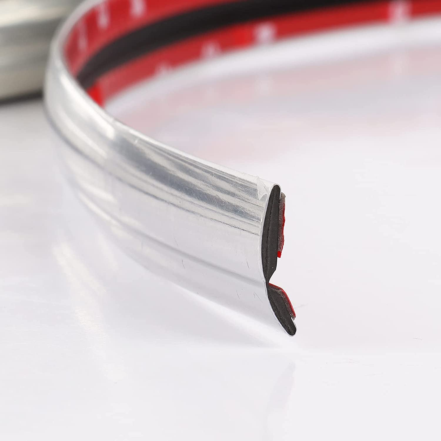 Automotive Chrome Trim Molding LShape Corner Trim(Self Adhesive) for