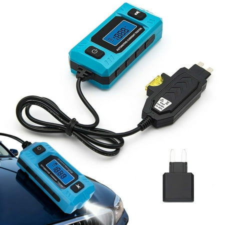 Automotive Circuit Fault Probe Tester, 2026 Upgrade Car Circuit Tester with LED Display & Front Light, 2-in-1 Relay Fuse Blade Checker & Wire Tracer for Vehicle Diagnostics