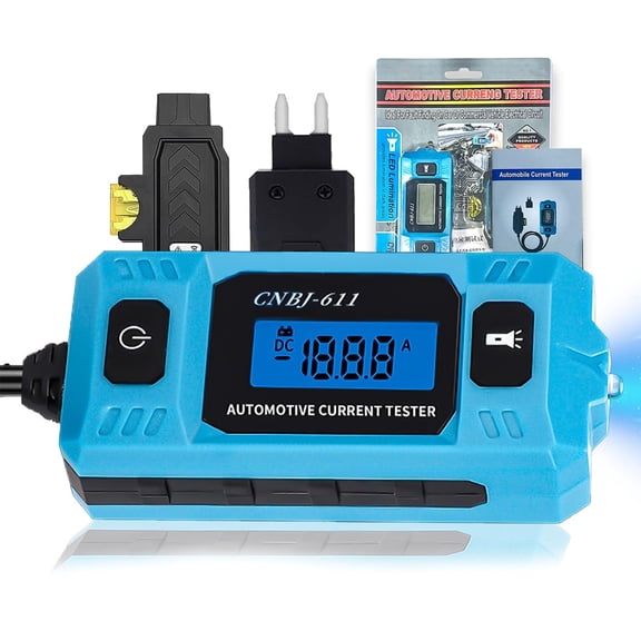 Automotive Circuit Fault Probe Tester | 20A 48V High-Precision Car Relay Fuse Blade Checker with LED Display