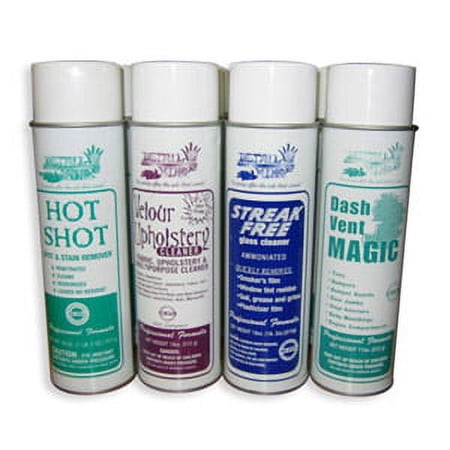 Automotive Cleaner Aerosol Variety Case 12 Pack - 3 of each