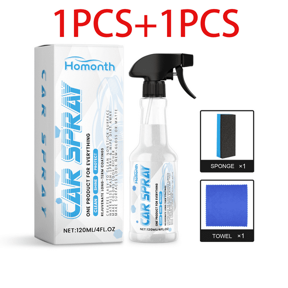 Automotive Cleaners, Polishes,Automobile Coating Spray,Car Multi-functional Coating Spray Kit,Professional-Grade Paint Protection with Gloss & Contaminant Resistance
