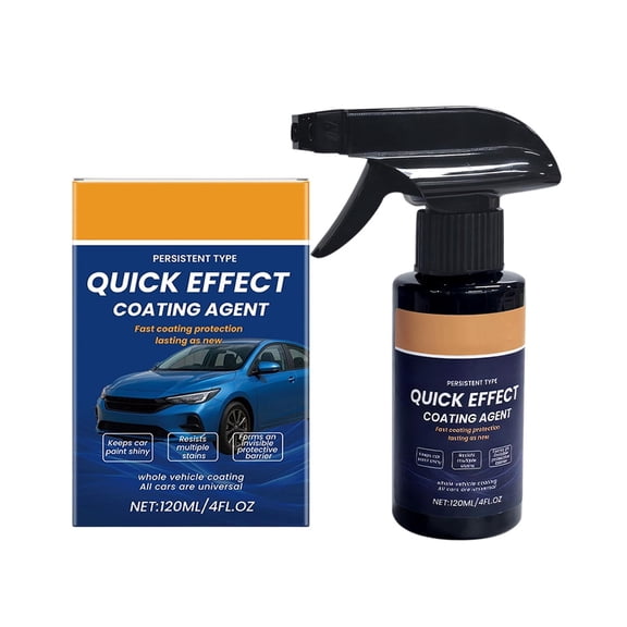 Automotive Coating Agent, 3-in-1 Car Coating Spray (4oz) - Nano Protection, Scratch Repair & Waterless Shine(4Oz)
