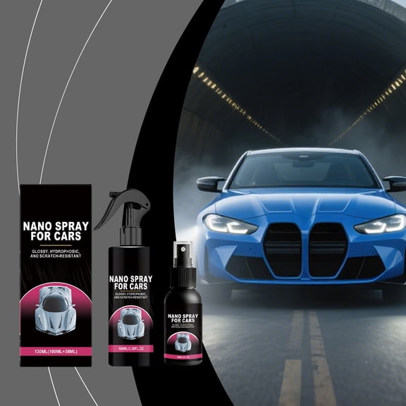 Automotive Coating Spray, Premium Car Surface Protection & Rust Prevention, Glossy Finish for Vehicle Exterior, Long-Lasting Protective Coating, Includes 100ml & 30ml Bottles for Car Detailing