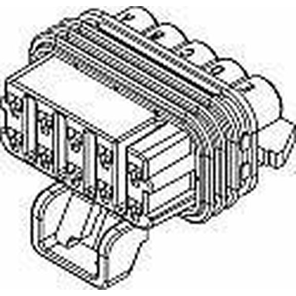 Automotive Connectors 10P FM BLK CON ASSY 150 SERIES 14 AMPS (100 pieces)