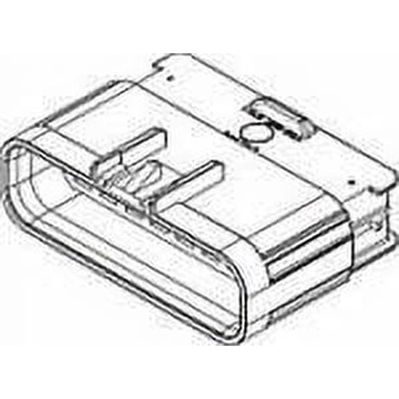 Automotive Connectors 16P M BLK CONN ASSY GT 280 SERIES 25AMPS (1 piece)