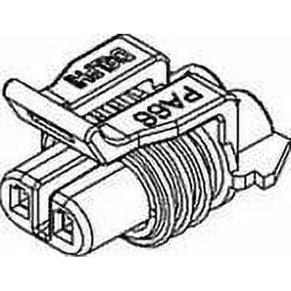 Automotive Connectors 2P FM BLK CON ASSY 150 SERIES 14 AMPS (1 piece)