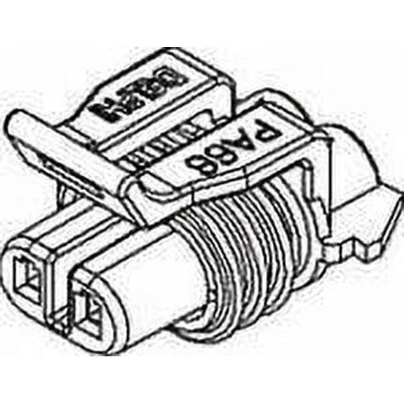 Automotive Connectors 2P FM BLK CON ASSY 150 SERIES 14 AMPS (5 pieces)