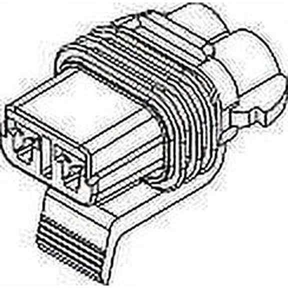 Automotive Connectors 2P FM BLK CON ASSY 280 SERIES 30 AMPS (100 pieces)