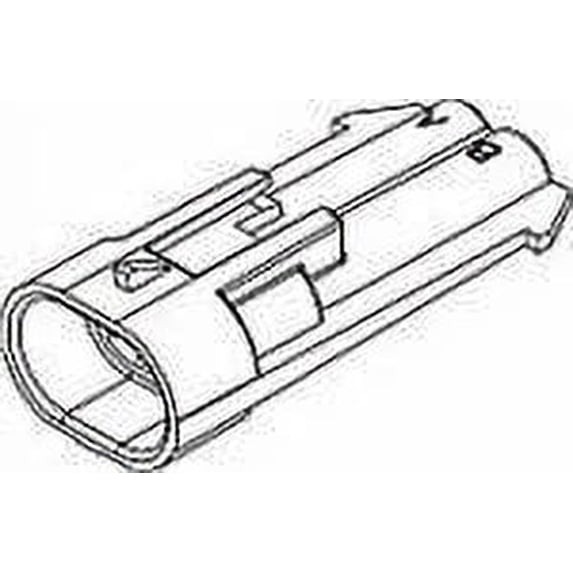Automotive Connectors 2P MALE LT GRAY 150 SERIES 14 AMPS (50 pieces)