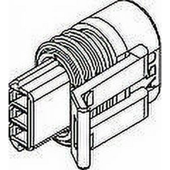 Automotive Connectors 3P FM BLACK CON ASSY 150.2 SERIES (1 piece)