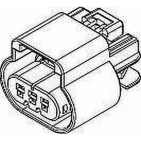 Automotive Connectors 3P FM BLK CONN ASSY 150 SERIES 15 AMPS (10 pieces)