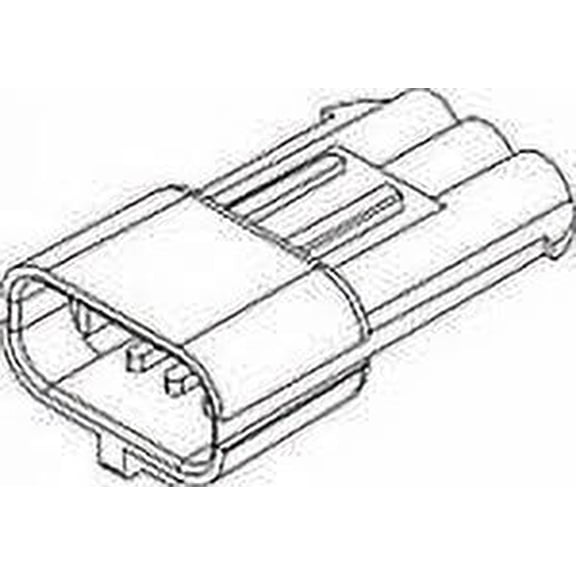 Automotive Connectors 3P MALE BLACK 280 SERIES 30 AMPS (100 pieces)