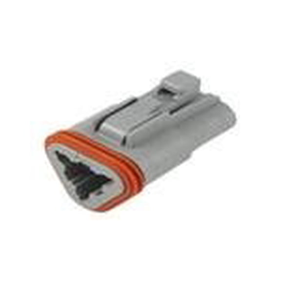 Automotive Connectors 3WAY PLUG GRAY (1 piece)