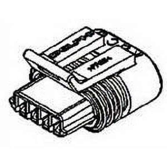 Automotive Connectors 4P FM BLK CON ASSY 150.2 SERIES (1 piece)