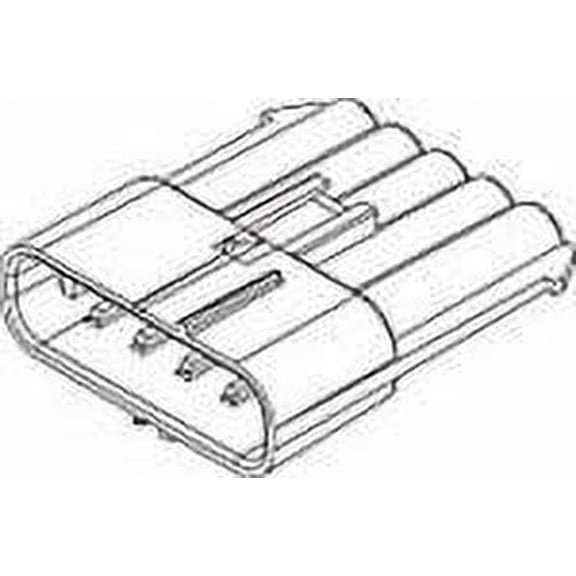 Automotive Connectors 5P MALE GRAY 280 SERIES 30 AMPS (1 piece)