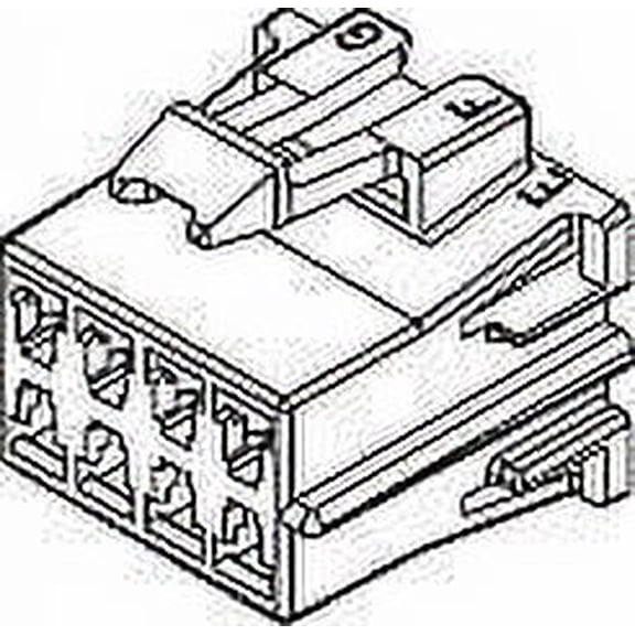 Automotive Connectors 8P FEMALE BLACK 280 SERIES 30 AMPS (5 pieces)