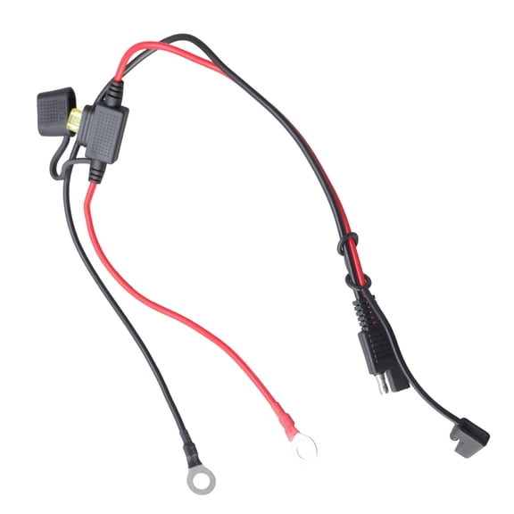 Automotive Connectors Cable With Protections And Screw Mount Circulet Terminal For Motorcycle Maintenance