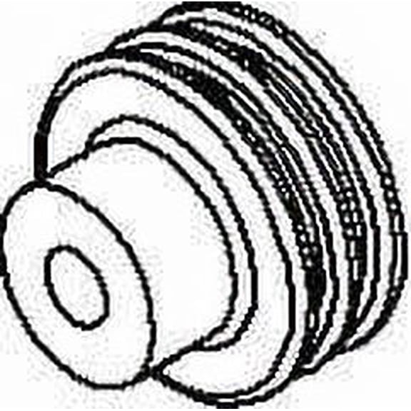 Automotive Connectors INDV LOOSE CBL SEAL GRAY (100 pieces)