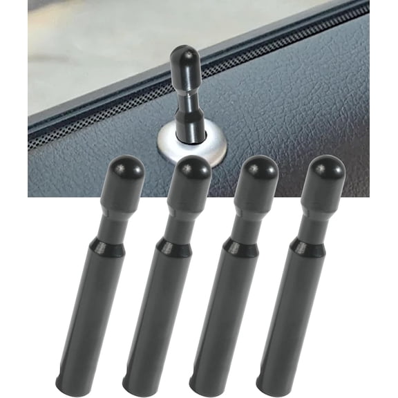 Automotive Door Lock Pull Knob Control Post Pin Cover,Car Accessories,Front Rear Car Interior Trim Door Lock Cover Lift Bolt Control Post Pins,Replace # D9ZZ-6621850-B,D9ZZ6621850B (4PCS)