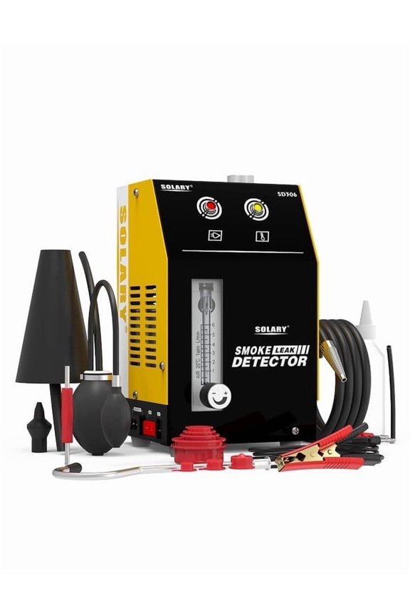 Automotive EVAP Smoke Machine Test - 12V DC Vacuum Smoke Leak Detector with Built-in Air Pump