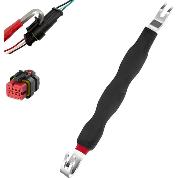 Automotive Electrical Terminal Connector Removal Tool,Universal Multi Functional Dual-End Remover Separator & Release Pliers for Most Vehicle Wiring Harnesses
