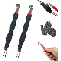 Automotive Electrical Terminal Connector Separator Removal Tool, Dual-End Electrical Connector Separator Tool, Universal Plug Connector Remover for Car and Truck Wiring Harness Repair