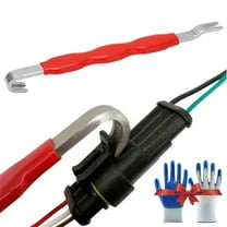 Automotive Electrical Terminal Connector Separator Removal Tool Remover, Effortless Electrical Connector Removal, Dual-End Design for Easy Access