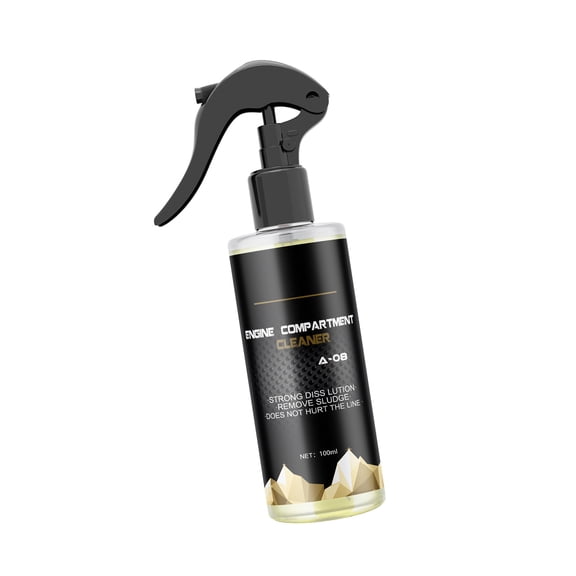 Automotive Engine Compartment Cleaner 100ml Liquid for Removing Stubborn Dust and Oil Stain on Car Engine