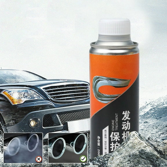 Automotive Engine Repair Agent, 200ml Wear Resistance Protective Agent, Reduces Friction Noise, Enhances Power, Lessens Oil Consumption, Long-Lasting Protection