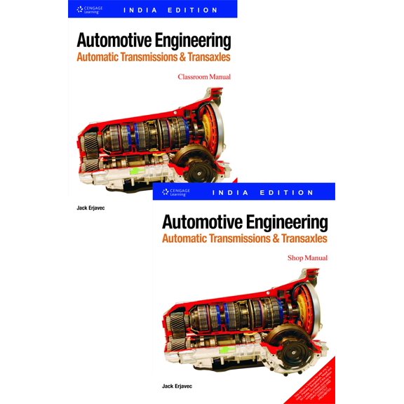 Automotive Engineering: Automatic Transmissions And Transaxles, 2 Volumes Set - ERJAVEC JACK
