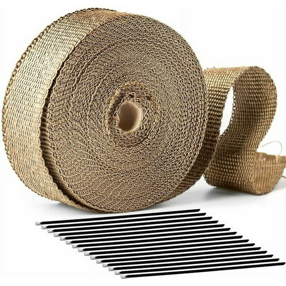 Automotive Exhaust Heat Protector, Extreme High-Temperature Wrap For Cars & Motorcycles, Thermal Shock Shield
