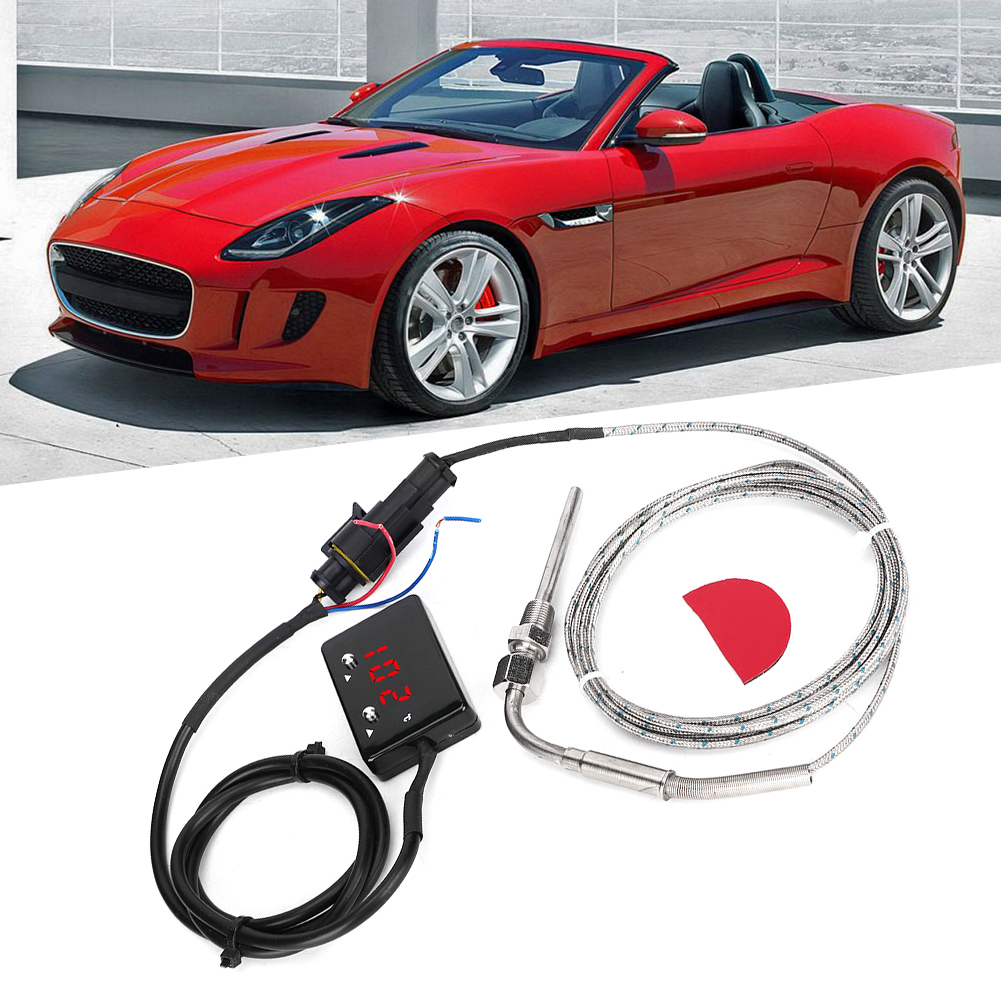 Automotive Exhaust Temp Gauge, Digital Exhaust Temp Gauge Patrol Petrol 4WD 12V DC NPT 1or 8in