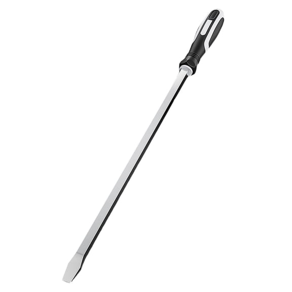 Automotive Extended Screwdriver And Pry Tool Hardened Metal Flat Blade Screwdriver Hand Tool For Technicians