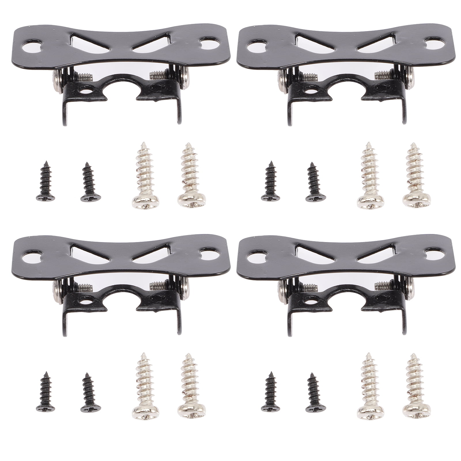 Automotive Exterior Accessories License Plate 4 Pcs Car Mount Stands Motorcycle Trailer Wrought Iron Rear View Bracket