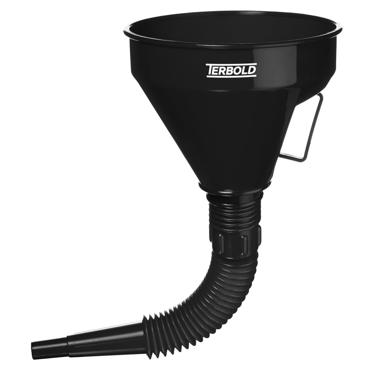 Terbold, Automotive Flex Funnel with Hose, Wide Mouth 5.7” diameter ...