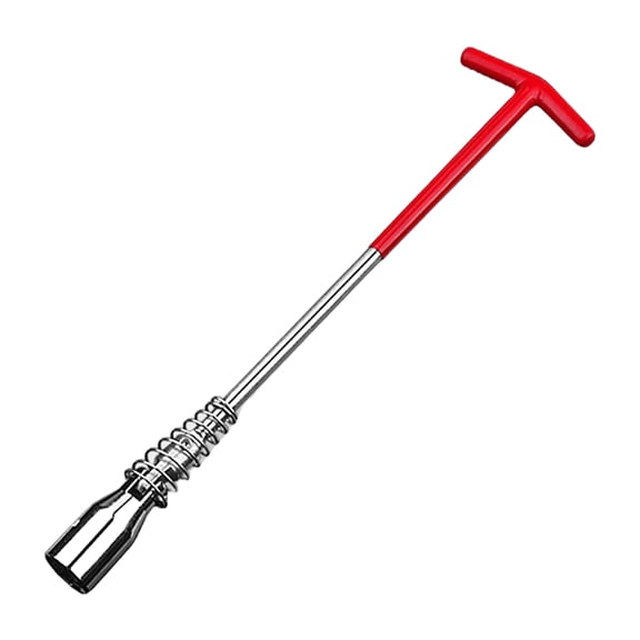 Automotive Flexible Head Sparks Plugs Socket Wrench Double 16mm 21mm Size Ergonomic Grip For Vehicle Maintenance