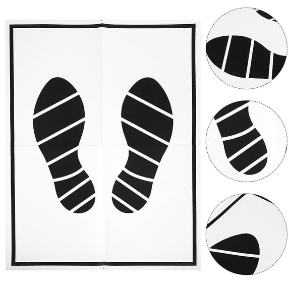 Automotive Floor Mats,60pcs Disposable Car Foot Mats Floor Protection Paper Mats Auto Portable Paper Floor Mats